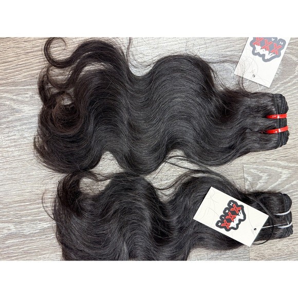 Other - 2 Bundles Virgin Brazilian Body Wave Human Hair Deal 14"14"